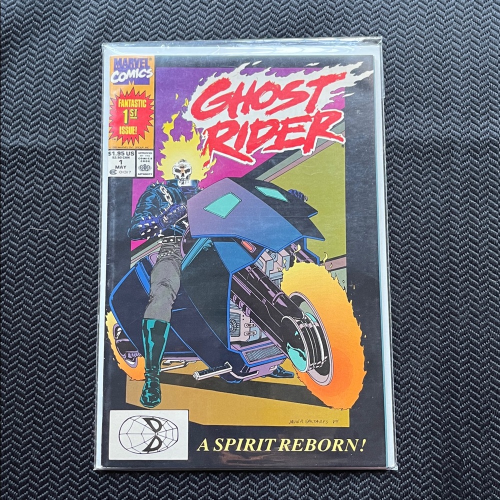 Ghost Rider #1 (1990) Marvel Comics 1st Appearance Danny Ketch Comic Book Key